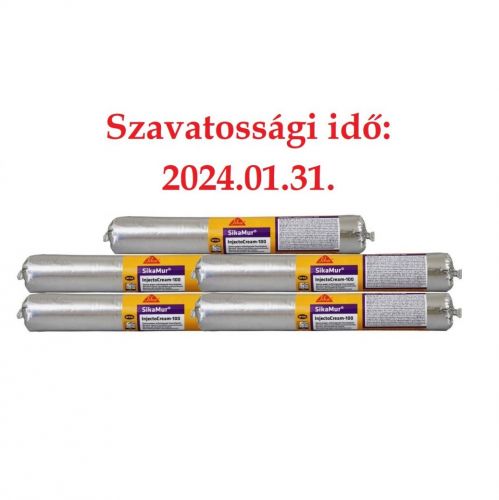 (F). Utántöltő csomag: SikaMur InjectoCream 100 (600 ml)