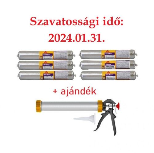 (B). SikaMur InjectoCream 100 + AJÁNDÉK PISZTOLY